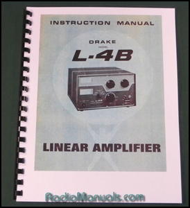 Drake L-4B Instruction Manual Drake L-4B Instruction Manual